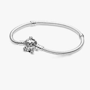 Disney Cinderella Pumpkin Coach Clasp Pandora Moments Bracelet